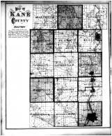 Kane County Map, Kane County 1872 Microfilm